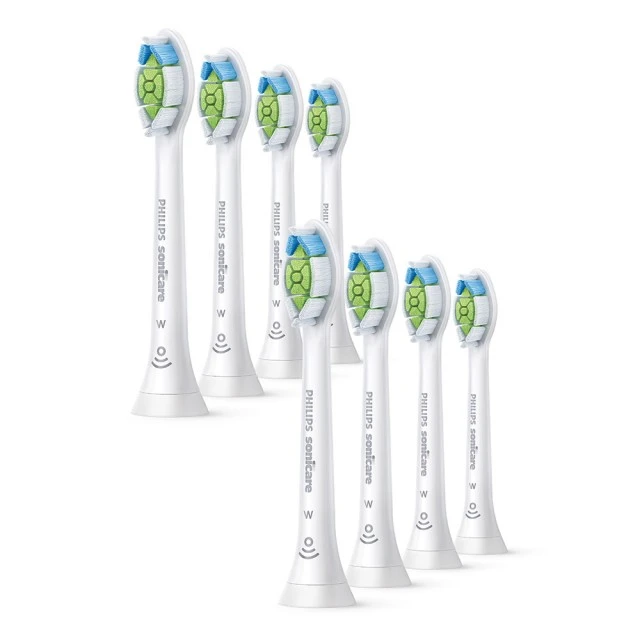 Σετ 8 κεφαλών οδοντόβουρτσας W2 Optimal White HX6068/87 για ηλεκτρικές οδοντόβουρτσες Philips Sonicare, σκληρότητα τριχών: Μέτρια μαλακή