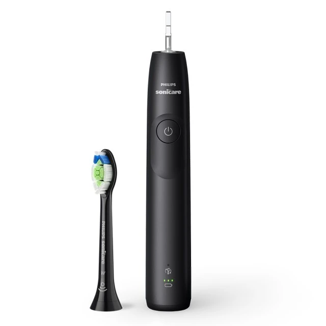 Επαναφορτιζόμενη οδοντόβουρτσα Philips Sonicare HX7101/02 σειρά 5300 με ηχητική τεχνολογία Next-Generation, 1 режим βουρτσίσματος, 2 εντάσεις, αισθητήρας πίεσης, κεφαλή W2 Optimal White, θήκη ταξιδιού