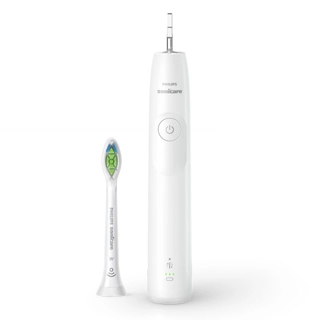 Επαναφορτιζόμενη οδοντόβουρτσα Philips Sonicare HX7108/01 σειρά 5300 με ηχητική τεχνολογία Next-Generation, 1 режим βουρτσίσματος, 2 εντάσεις, αισθητήρας πίεσης, κεφαλή W2 Optimal White