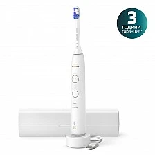 Ηλεκτρική οδοντόβουρτσα Philips Sonicare HX7400/06 σειρά 6100 με τεχνολογία ήχου επόμενης γενιάς, 2 λειτουργίες, 3 εντάσεις, αισθητήρα πίεσης φωτός, κεφαλή S2 Sensitive, θήκη ταξιδιού