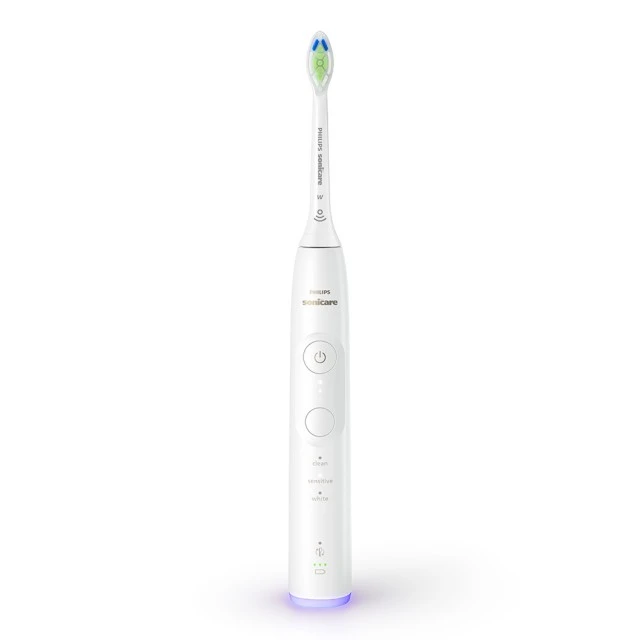 Ασύρματη οδοντόβουρτσα Philips Sonicare HX7410/02 σειράς 6500 με τεχνολογία ήχου επόμενης γενιάς, 3 λειτουργίες βουρτσίσματος, 3 εντάσεις, αισθητήρα πίεσης φωτός, 2 κεφαλές βουρτσίσματος, θήκη ταξιδιού