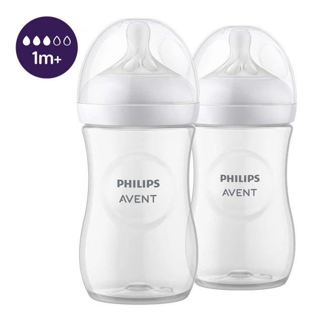 Philips AVENT SCD340/31 Σετ ηλεκτρικό θηλάστро Natural Motion Advanced + 4 μπιμπερό Natural Response, 5 δοχεία VIA, πιπίλα, επιθέματα και βούρτσα καθαρισμού