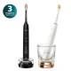 Σετ των 2 Ηλεκτρικές βούρτσες Sonic Philips Sonicare DiamondClean 9000 HX9914/69, με κεφαλή all-in-one A3 Premium, 4 λειτουργίες, 3 εντάσεις, Bluetooth