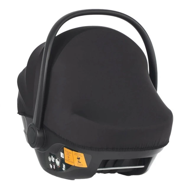 Παιδικό κάθισμα αυτοκινήτου Mountain Buggy Protect i-Size, με αφαιρούμενο μαξιλαράκι νεογέννητου, επεκτεινόμενη πλάτη, για παιδιά ύψους 40-87 cm, προστασία UPF50+, μαύρο-γκρι