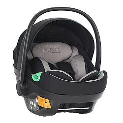 Παιδικό κάθισμα αυτοκινήτου Mountain Buggy Protect i-Size, με αφαιρούμενο μαξιλαράκι νεογέννητου, επεκτεινόμενη πλάτη, για παιδιά ύψους 40-87 cm, προστασία UPF50+, μαύρο-γκρι