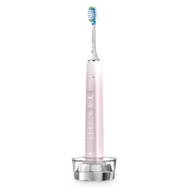 Ηλεκτρική βούρτσα Sonic Philips Sonicare DiamondClean 9000 HX9911/84, με κεφαλή C3 Premium, 4 λειτουργίες, 3 εντάσεις, θήκη ταξιδιού, Bluetooth