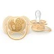 Σετ 2 ορθοδοντικών πιπίλων σιλικόνης Philips AVENT Ultra Soft SCF091/46, σε κουτί αποστείρωσης, φυτικής προέλευσης