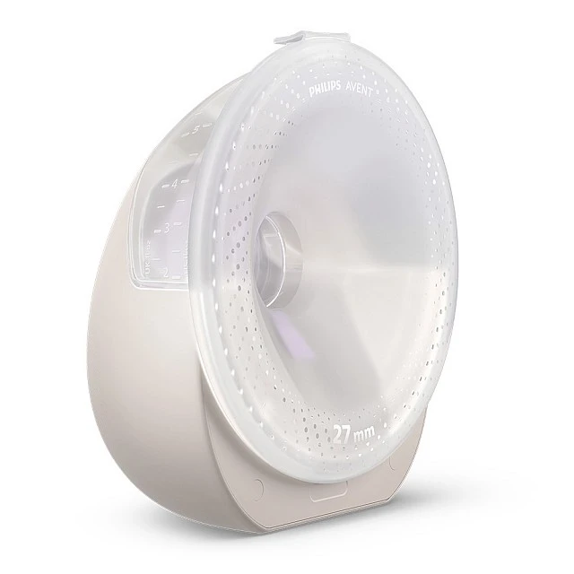 Ασύρματο διπλό θήλαστρο Natural Care SCF495/11 με δυνατότητα hands-free, χωράει διακριτικά σε σουτιέν, με ενσωματωμένο κινητήρα που τροφοδοτείται από μπαταρία