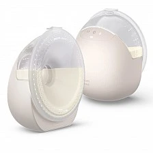 Ασύρματο διπλό θήλαστρο Natural Care SCF495/11 με δυνατότητα hands-free, χωράει διακριτικά σε σουτιέν, με ενσωματωμένο κινητήρα που τροφοδοτείται από μπαταρία