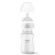 Μπουκάλι τροφοδοσίας Natural Response 330 ml με θηλή χωρίς διαρροή Natural Response Flow 4, 3m+, Philips AVENT SCY906/02