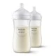 Μπουκάλι τροφοδοσίας Natural Response 330 ml με θηλή χωρίς διαρροή Natural Response Flow 4, 3m+, Philips AVENT SCY906/02