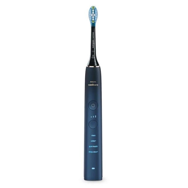 Ηλεκτρική βούρτσα Sonic Philips Sonicare DiamondClean 9000 HX9911/88, με κεφαλή C3 Premium, 4 λειτουργίες, 3 εντάσεις, θήκη ταξιδιού, Bluetooth