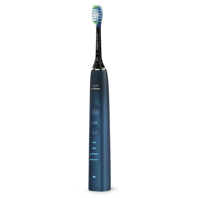 Ηλεκτρική βούρτσα Sonic Philips Sonicare DiamondClean 9000 HX9911/88, με κεφαλή C3 Premium, 4 λειτουργίες, 3 εντάσεις, θήκη ταξιδιού, Bluetooth