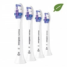 4 ανταλλακτικές κεφαλές S2 Sensitive Philips Sonicare HX6054/10, λευκές, εξαιρετικά μαλακές, για ευαίσθητα δόντια και ούλα