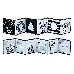 TINY LOVE Πρώτο βιβλίο διπλής όψης από τη σειρά Black&White Décor, 0m+