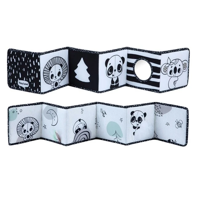TINY LOVE Πρώτο βιβλίο διπλής όψης από τη σειρά Black&White Décor, 0m+