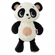 Λούτρινο Πάντα Αγκαλιάς Tiny Love Snuggly Buddy από τη σειρά Black&amp;White Décor, με 5 χαλαρωτικούς ήχους και εφέ "Breathing", με 3 λειτουργίες φωτισμού.