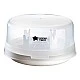 Αποστειρωτής ατμού μικροκυμάτων Tommee Tippee Micro Steri, με συμπεριλαμβανόμενη ορθοδοντική πιπίλα 0-6m
