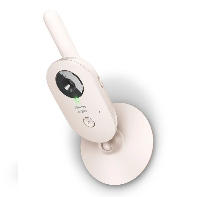 Ψηφιακή βιντεοενδοεπικοινωνία Philips AVENT Advanced SCD881/26 με έγχρωμη οθόνη 2.8, 2 x Zoom, νυχτερινή όραση, διπλή ομιλία, 6 απαλά νανουρίσματα, Coral/Cream