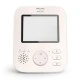 Ψηφιακό βίντεο μωρό μόνιτορ Philips AVENT Advanced SCD881/26 με έγχρωμη οθόνη 2,8 ιντσών, ζουμ 2 x, νυχτερινή όραση, αμφίδρομη επικοινωνία ήχου, 6 απαλές μελωδίες, έγχρωμο Coral/Cream