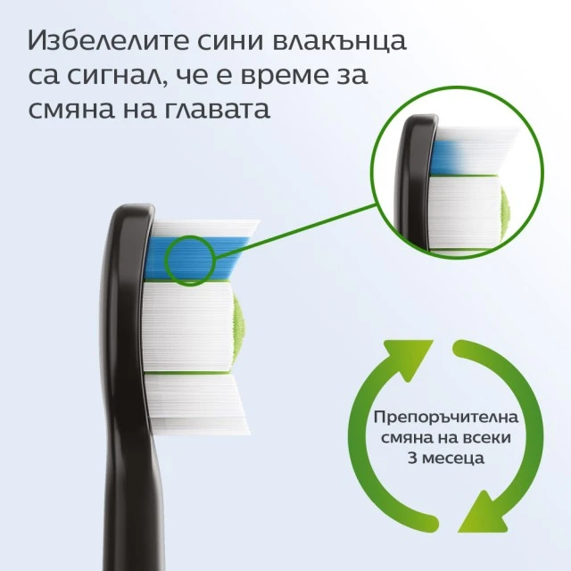 Σετ 4 κεφαλών οδοντόβουρτσας W2 Optimal White HX6064/88 για ηλεκτρικές οδοντόβουρτσες Philips Sonicare, σκληρότητα τριχών: Μέτρια μαλακή