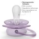 Σετ των 2 ορθοδοντικές πιπίλες Philips AVENT SCF091/09 Ultra Soft 0-6m, με διακοσμητικά ελέφαντα και παλάμης, σε κουτί αποστείρωσης