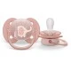 Σετ των 2 ορθοδοντικές πιπίλες Philips AVENT SCF091/09 Ultra Soft 0-6m, με διακοσμητικά ελέφαντα και παλάμης, σε κουτί αποστείρωσης