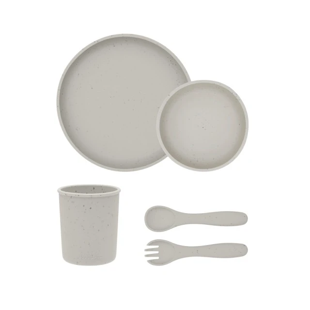 Σετ τραπεζαρίας 5 τεμαχίων Platinum Silicone Sand