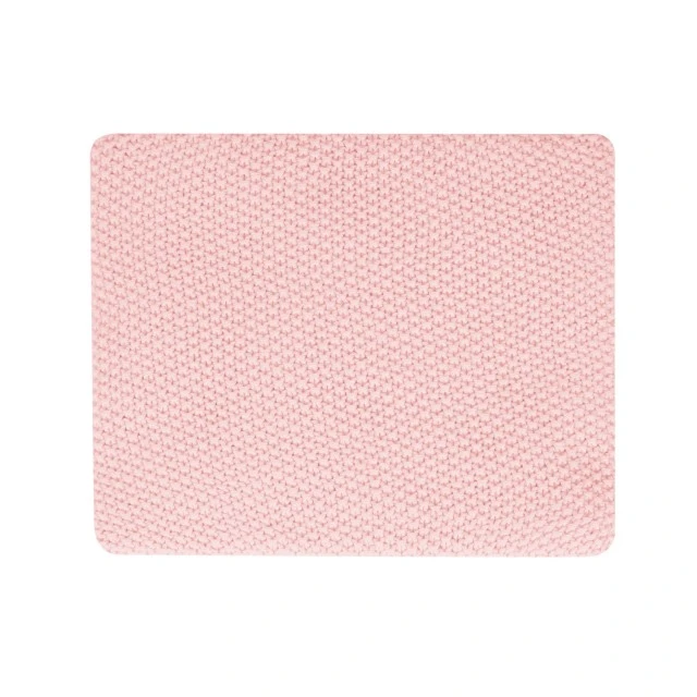 Βαμβακερή πλεκτή κουβέρτα Dream Big Pink