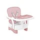 Καρέκλα τραπεζαρίας Chewy Pink