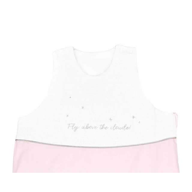 Χειμερινός υπνόσακος με κέντημα 6-18 μηνών Dream Big Pink