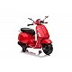 Μοτοσικλέτα με μπαταρία, με άδεια Vespa Sprint Racing Sixties, κόκκινη