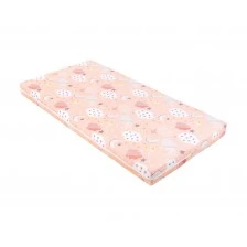 Στρώμα Fantasia Plus 60x120x8cm Σύννεφα Ροδάκινο
