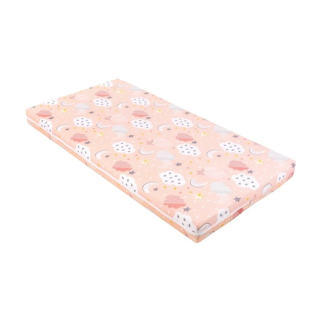 Στρώμα Fantasia Plus 60x120x8cm Σύννεφα Ροδάκινο
