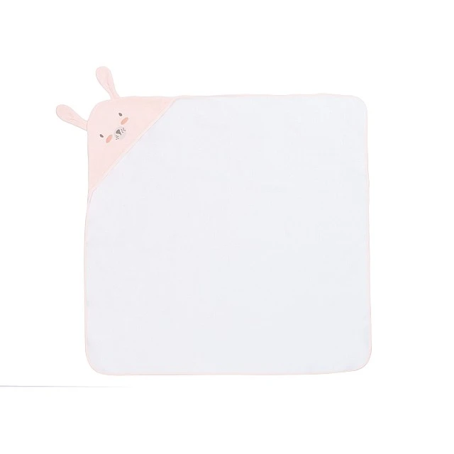 Πετσέτα με κουκούλα 90/90cm terry Rabbits in Love