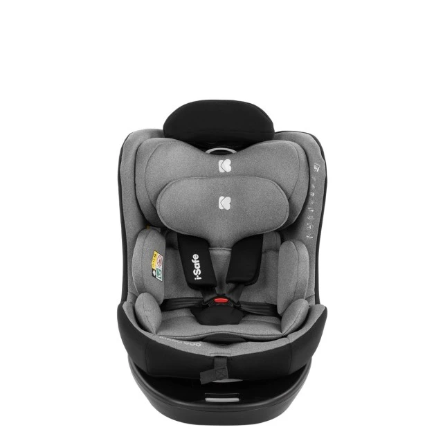 Κάθισμα αυτοκινήτου 40-150 cm i-Safe i-SIZE Ανοιχτό γκρι