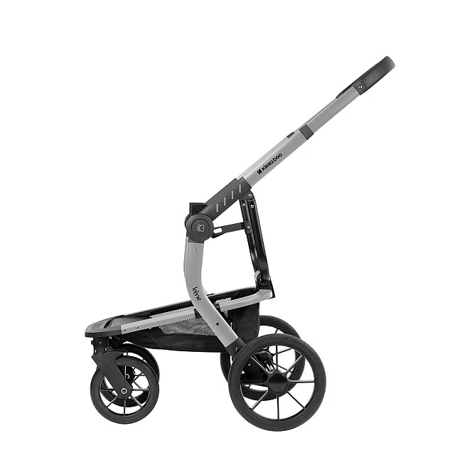 Συνδυασμένο καρότσι 3 σε 1 με σκληρό καλάθι Irene Dark Grey 2024