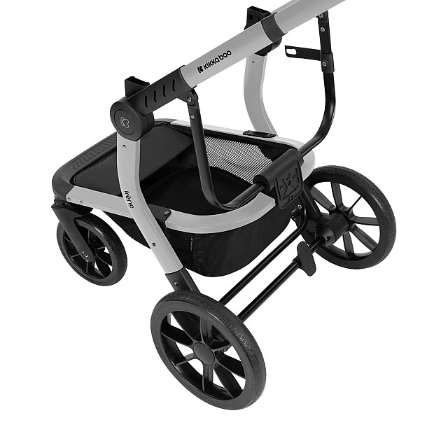 Συνδυασμένο καρότσι 3 σε 1 με σκληρό καλάθι Irene Dark Grey 2024