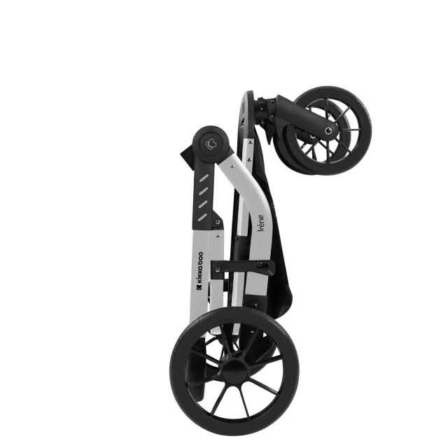 Συνδυασμένο καρότσι 3 σε 1 με σκληρό καλάθι Irene Dark Grey 2024