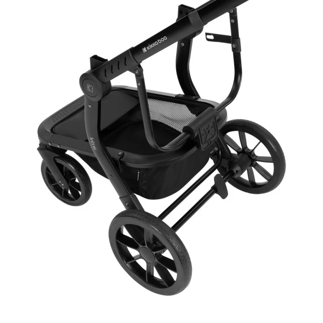 Συνδυασμένο καρότσι 3 σε 1 με σκληρό καλάθι Irene Light Grey 2024
