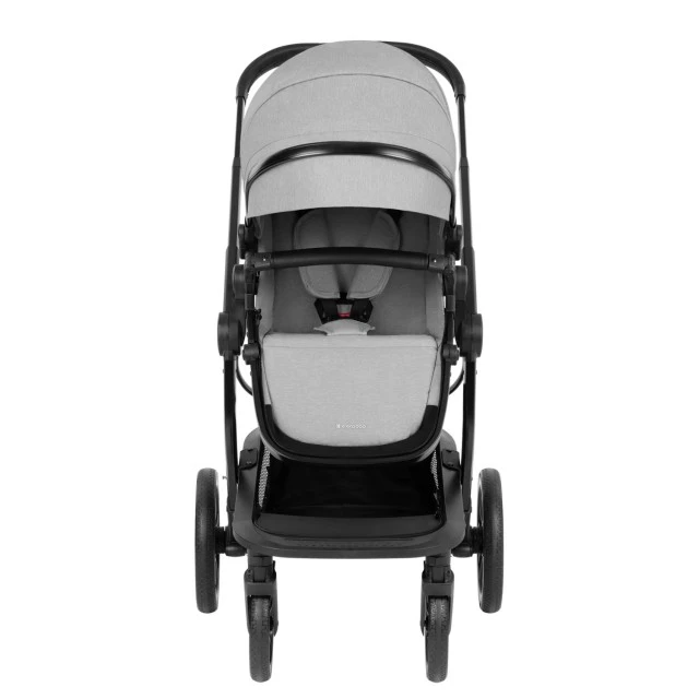 Συνδυασμένο καρότσι 3 σε 1 με σκληρό καλάθι Irene Light Grey 2024