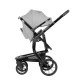 Συνδυασμένο καρότσι 3 σε 1 με σκληρό καλάθι Irene Light Grey 2024