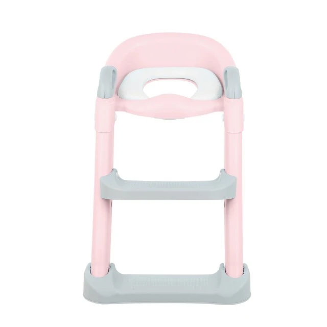 Κάθισμα τουαλέτας με σκάλα Lea Pink