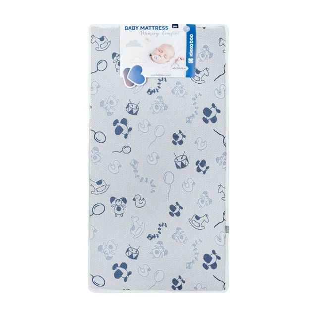 Στρώμα Memory Comfort 60x120x12cm Horses Blue
