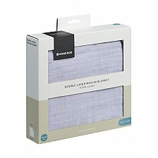 Κουβέρτα μουσελίνας διπλής στρώσης 100x100 cm Sealy Me