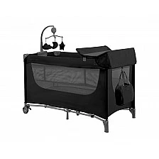 Διώροφο παρκοκρέβατο Nighty Night Black 2026