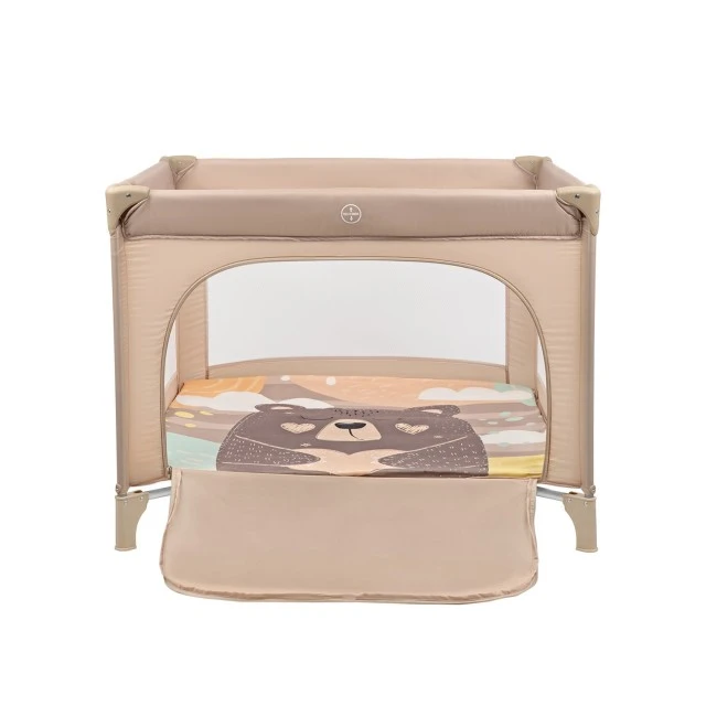 Παρκοκρέβατο Enjoy Beige Bear 2023