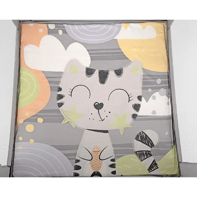 Παρκοκρέβατο Enjoy Grey Cat 2023
