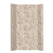 Σκληρή αλλαξιέρα PVC 50x80cm Secret Garden Beige