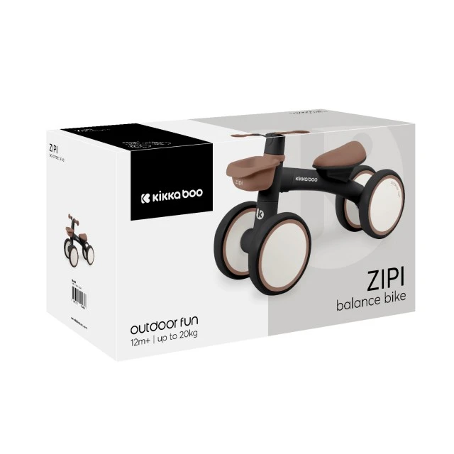 Μαύρος τροχός Zipi Ride-On